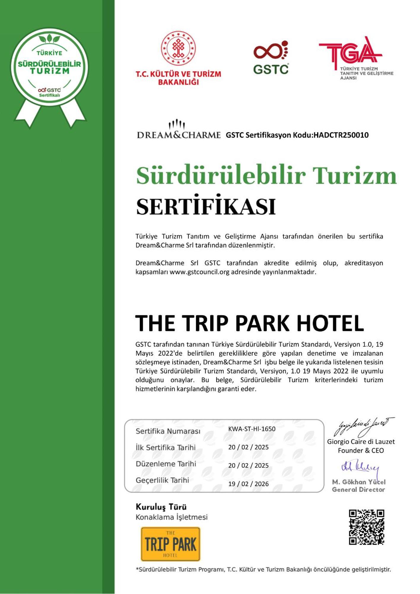 Trip Park Hotel Istambul Extérieur photo
